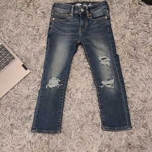 Boys super flexible karate slim jeans